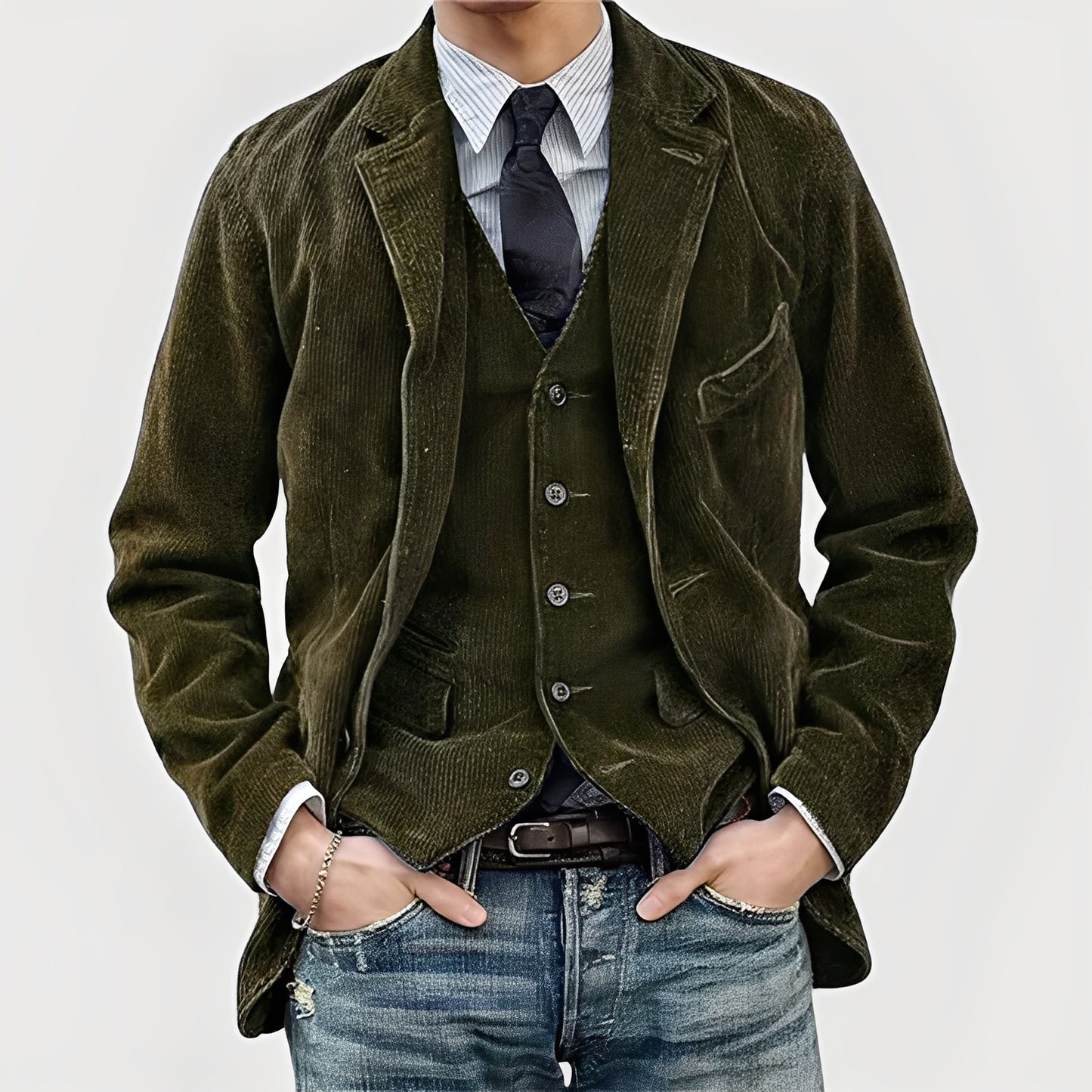 Herling | Väst och tröja i vintage-stil