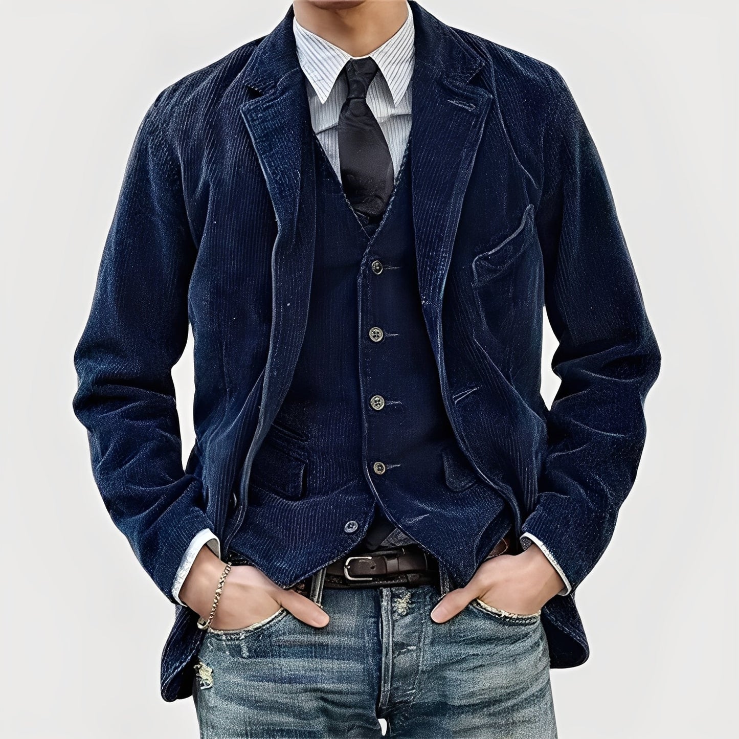 Herling | Väst och tröja i vintage-stil