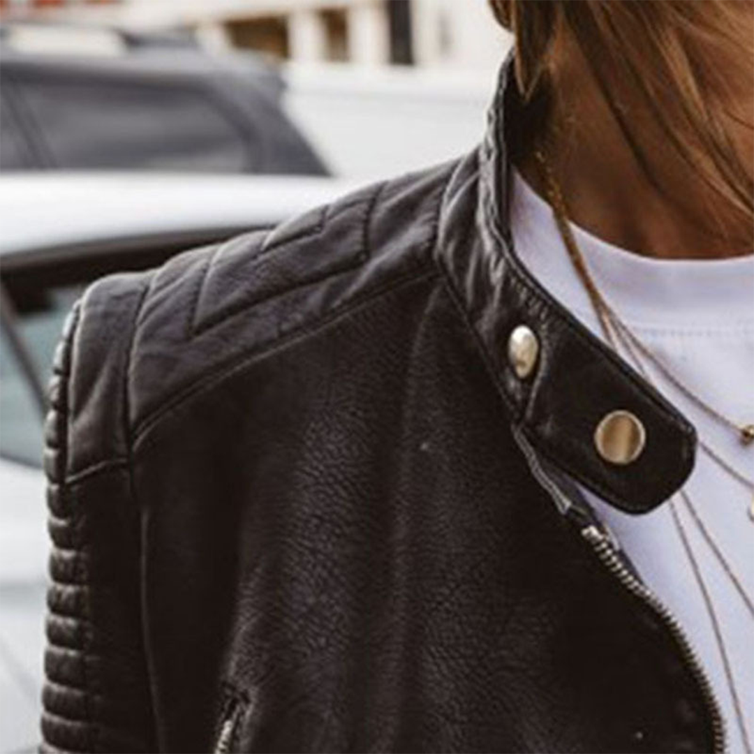 Santana™ | Elegant läderjacka