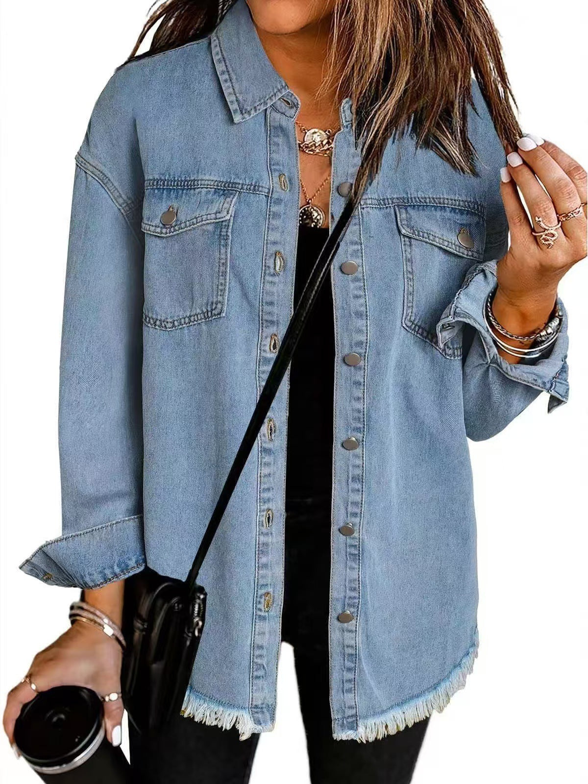 Stefania™ | Tidlös jeansjacka