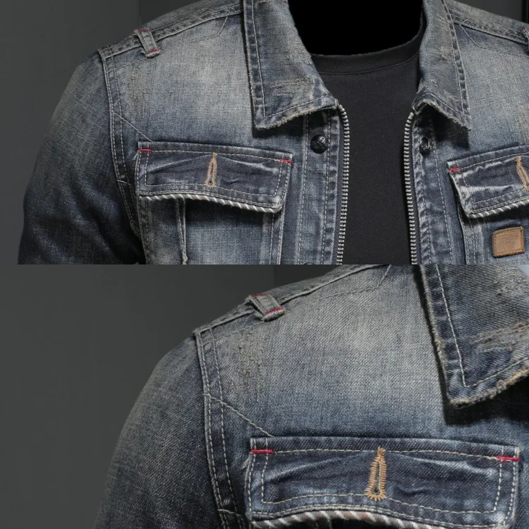 GENOVA – Premium jeansjacka i denim