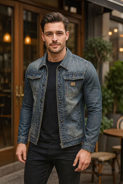 GENOVA – Premium jeansjacka i denim